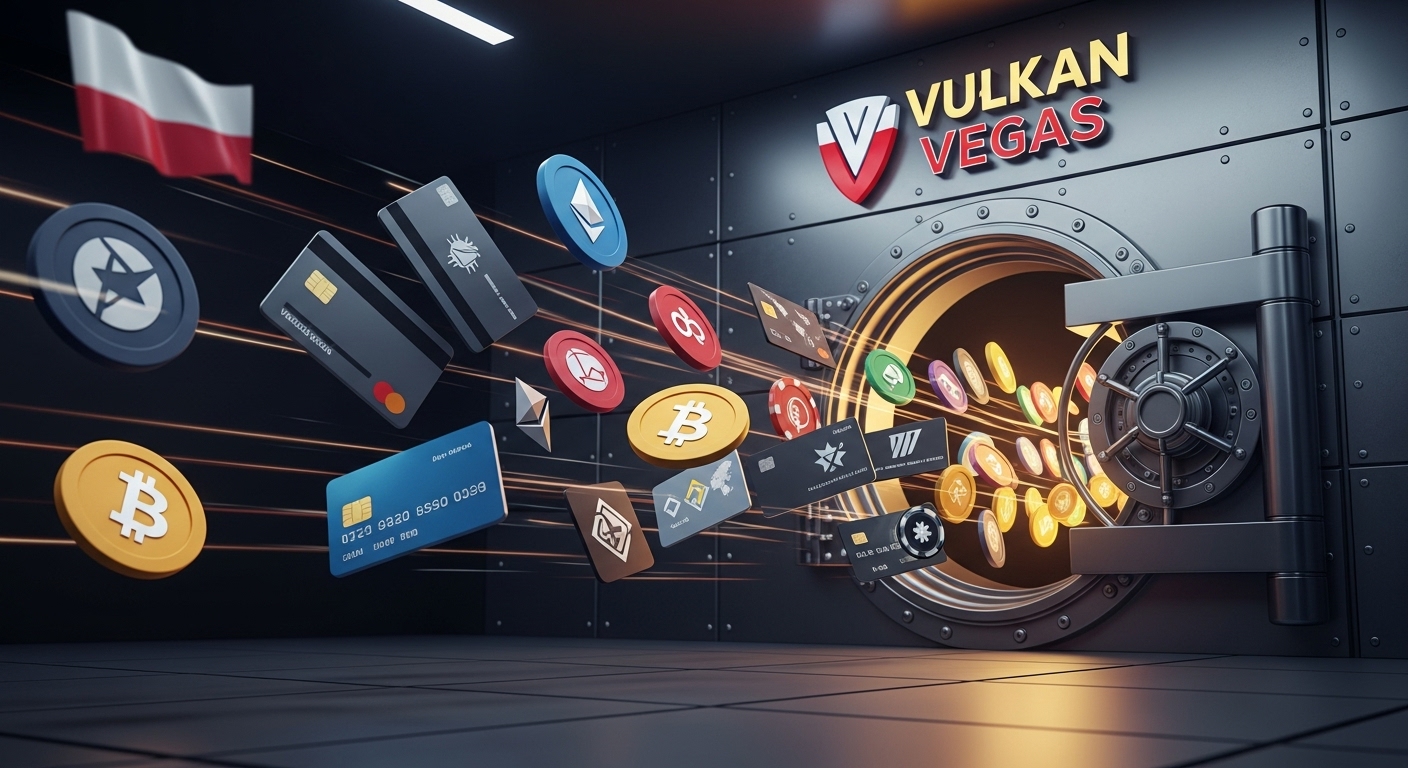 Płatności i wypłaty vulkan vegas 100zl za rejestrację